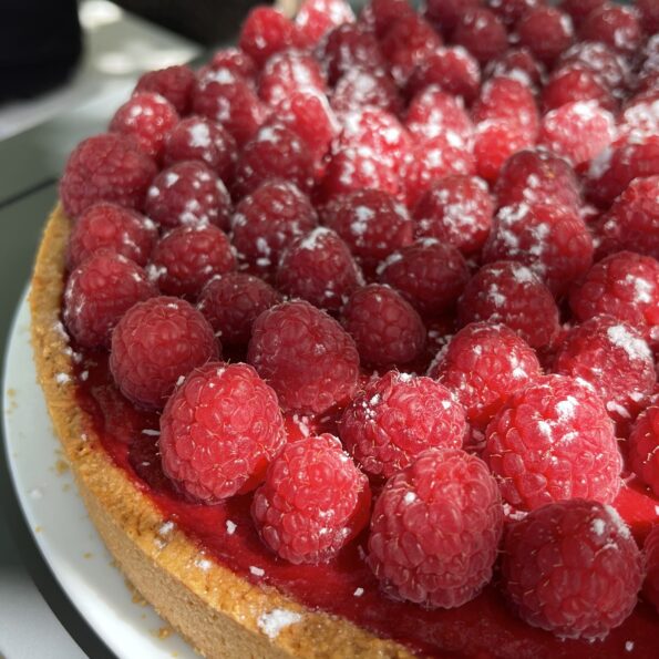 Tarte framboise