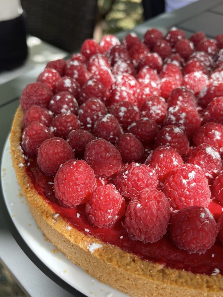 Tarte framboise