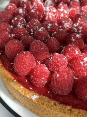 Tarte framboise