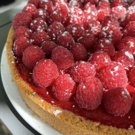 Tarte framboise